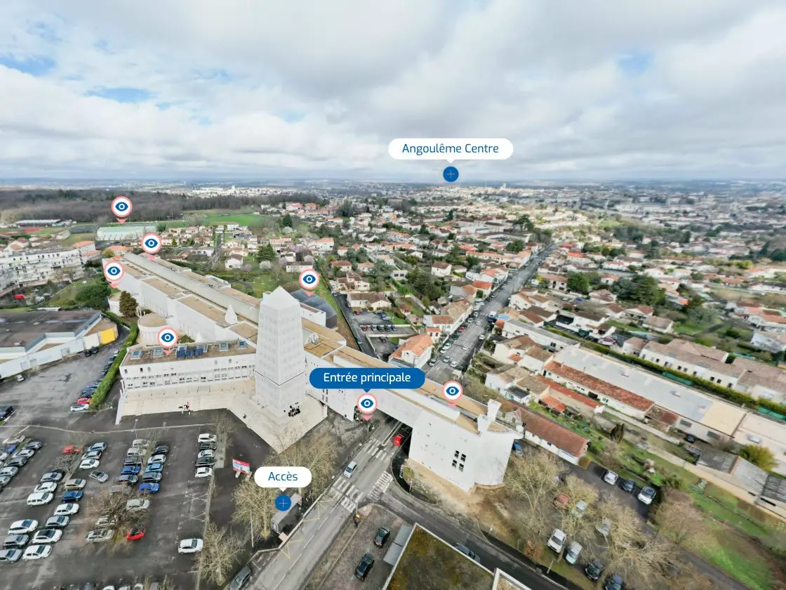 Aperçu de la visite virtuelle : LPO de l’Image et du Son, Angoulême
