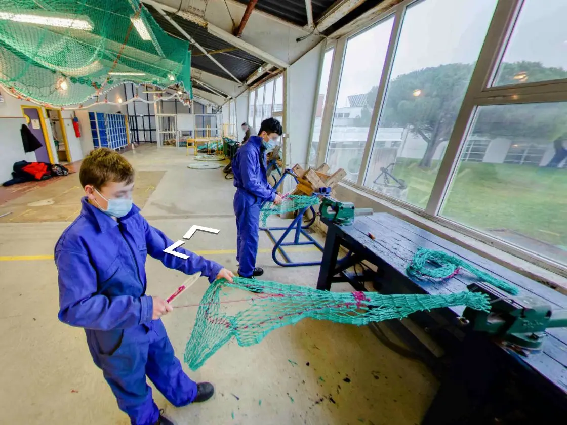 Aperçu de la visite virtuelle : Lycée Maritime et Aquacole, La Rochelle